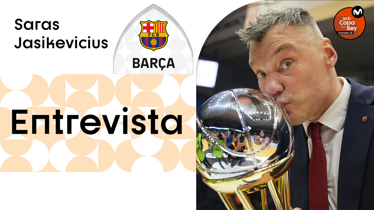  Sarunas Jasikevicius: "En la Copa se sufre mucho "