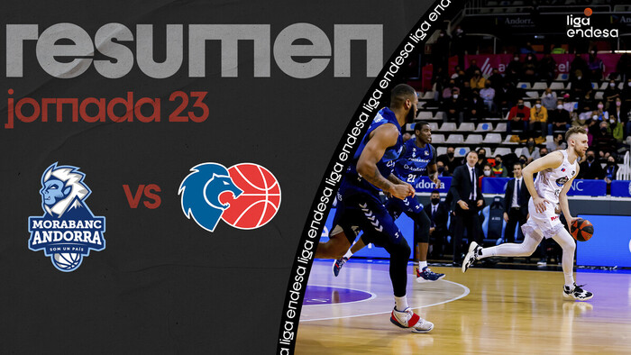 Resumen Morabanc Andorra 79 - Río Breogan 86 (J23)
