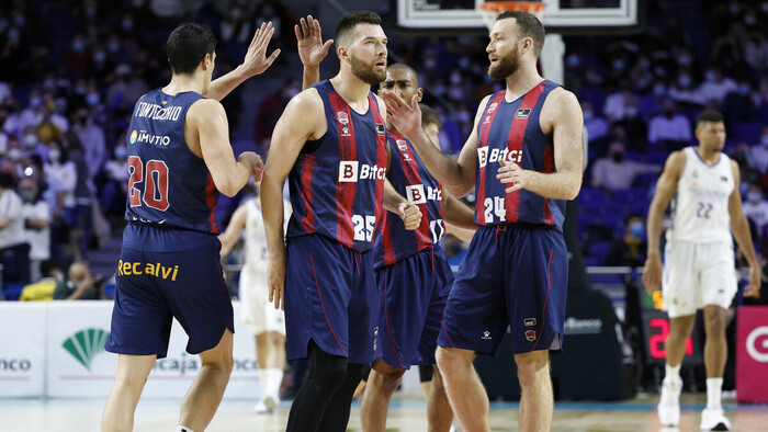 El Bitci Baskonia sigue al alza tras vencer al Real Madrid (72-80)