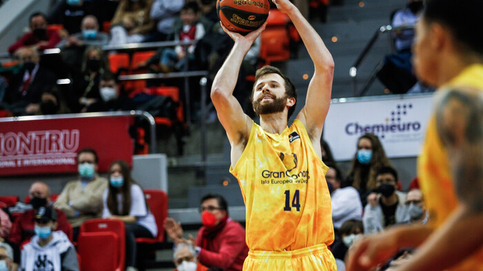 Shurna lidera el triunfo del Gran Canaria en Zaragoza (76-86)