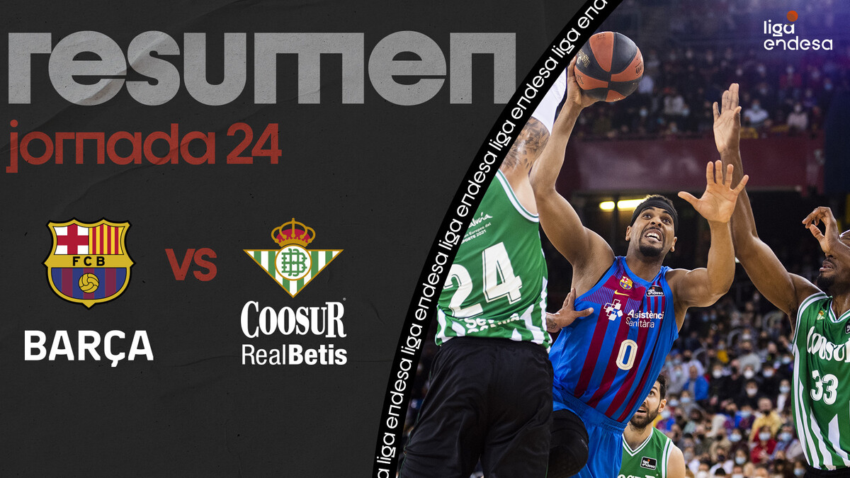 Resumen Barça 83 - Coosur Betis 63