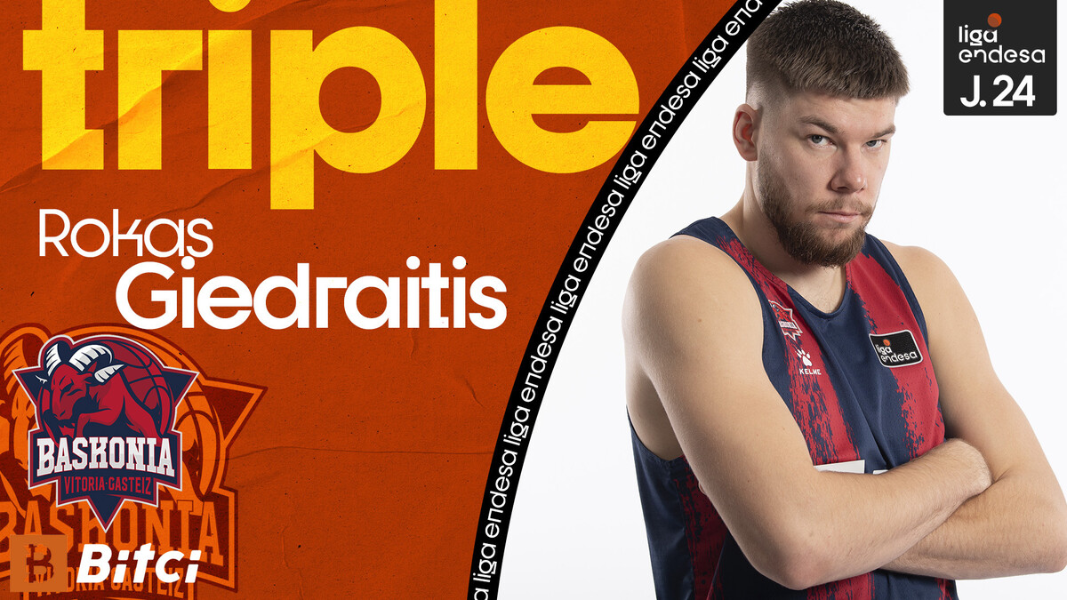 Rokas Giedraitis: triple a tabla en suspensión