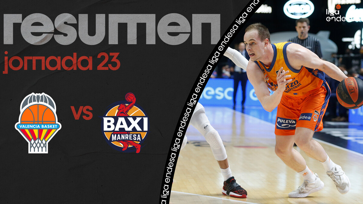 Crónica: Valencia Basket 90 - BAXI Manresa 85 (J23)