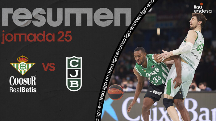 Resumen Coosur Real Betis 66 - Joventut Badalona 77 (J25)