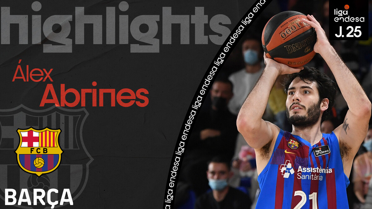 Alex Abrines, enchufado: 5/6 en triples