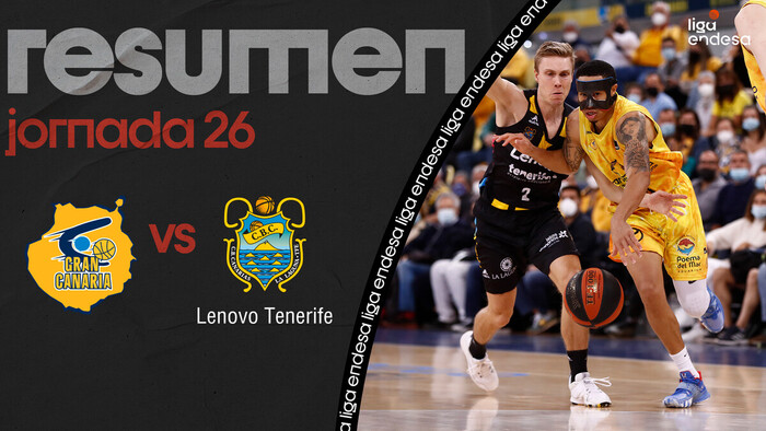 Resumen Gran Canaria 89 - Lenovo Tenerife 77 (J26)