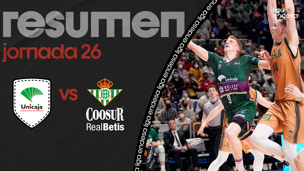 Resumen Unicaja 96 - Coosur Betis 80