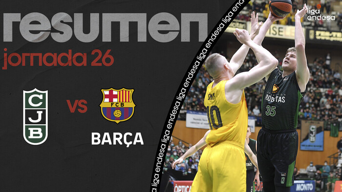 Resumen Joventut Badalona 83 - Barça 72 (J26)