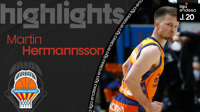 El mejor partido de Martin Hermannsson