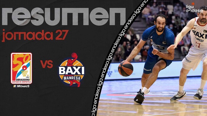 Resumen Monbus Obra 98 - BAXI Manresa 91 (J27)