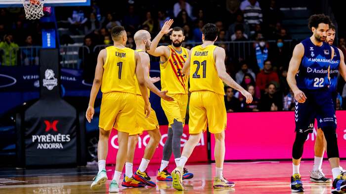 El Barça doblega a domicilio al MoraBanc Andorra (74-86)