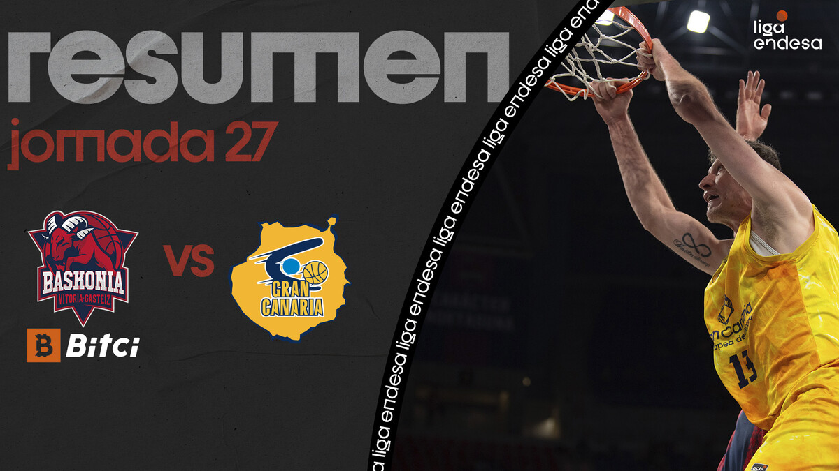 Resumen Bitci Baskonia 70 - Gran Canaria 86 (J27)