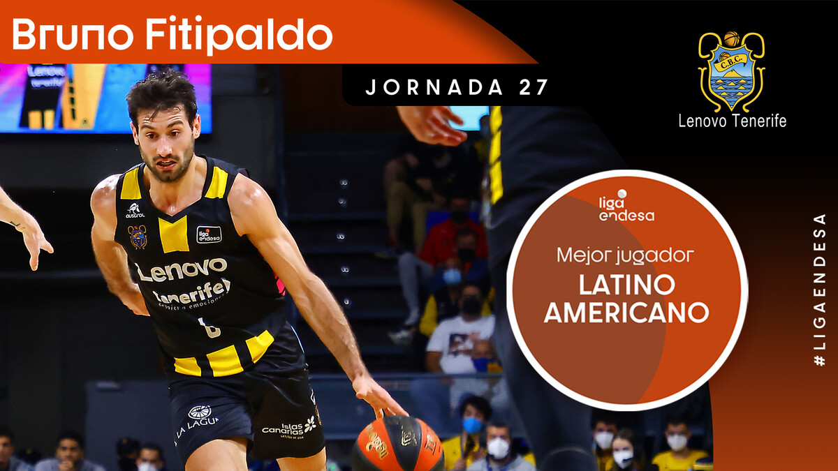 Bruno Fitipaldo, Mejor Jugador Latinoamericano de la Jornada 27
