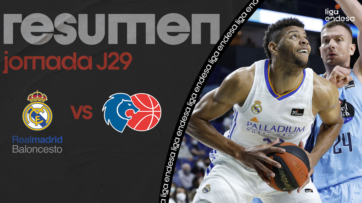 Resumen Real Madrid 90 - Río Breogán 65 (J29)