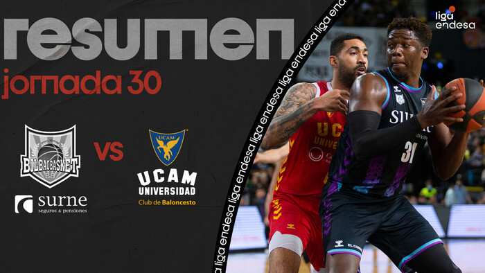 Resumen Surne BB 78 - UCAM Murcia 77 (J30)