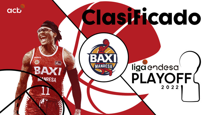 BAXI Manresa, clasificado para el Playoff 2021-22