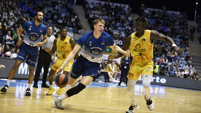 Segunda marca anotadora del Monbus Obradoiro 