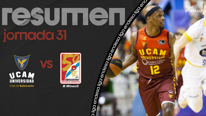 Resumen UCAM Murcia 98 - Monbus Obra 80 (J31)