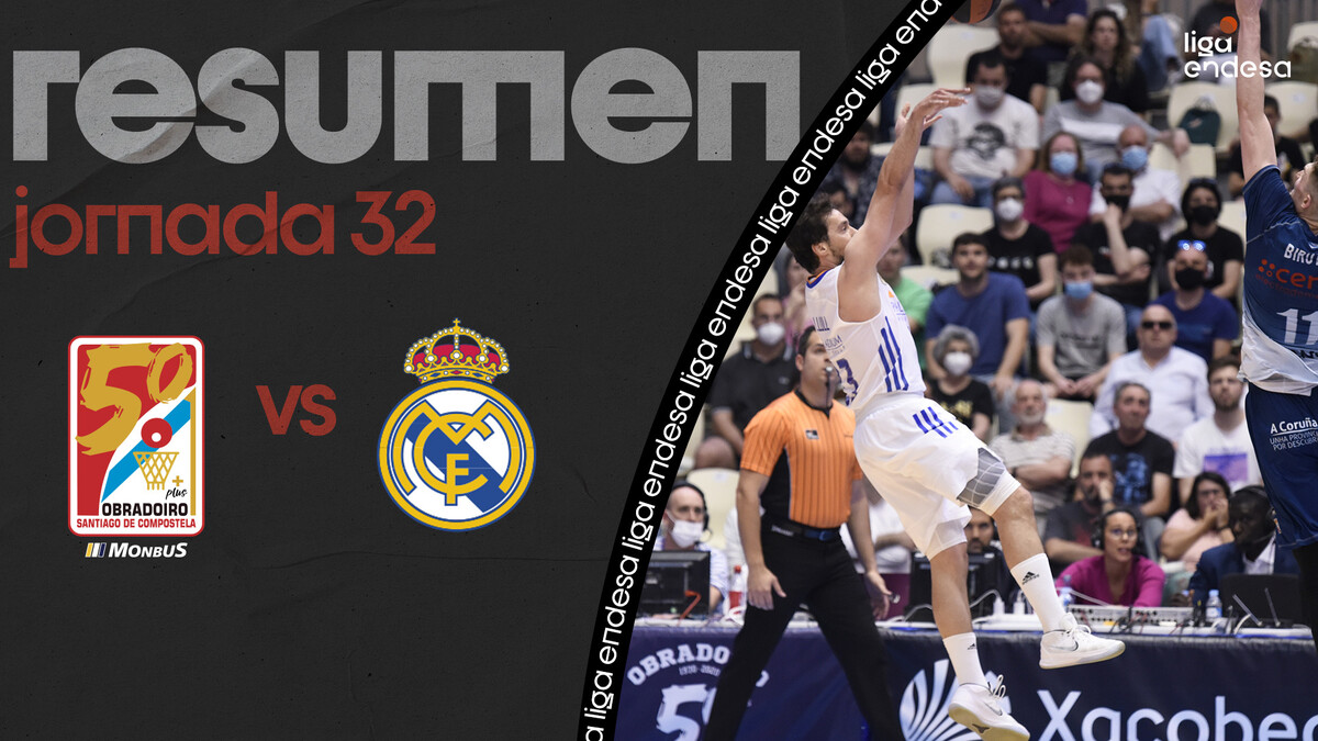 Resumen Monbus Obra 88 - Real Madrid 89 (J32)
