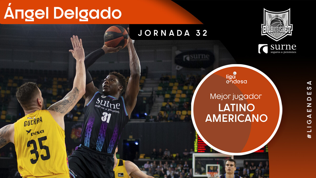 Ángel Delgado, Mejor Latinoamericano de la Jornada 32