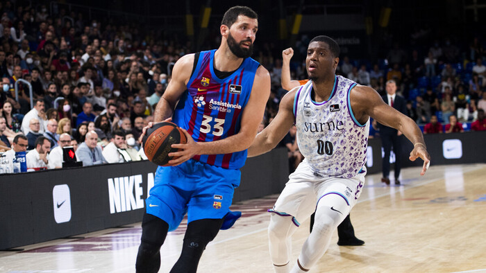 El Barça frena el ascenso del Surne Bilbao Basket (84-62)