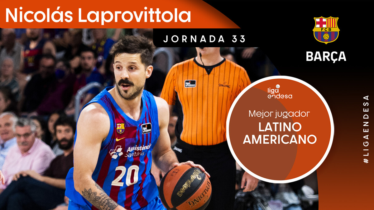 Nico Laprovittola, Mejor Jugador Latinoamericano de la Jornada 33
