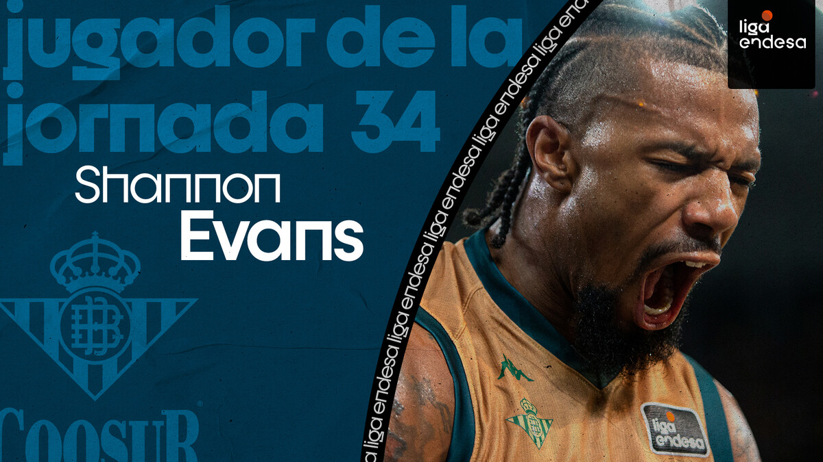 Shannon Evans, Jugador de la Jornada 34