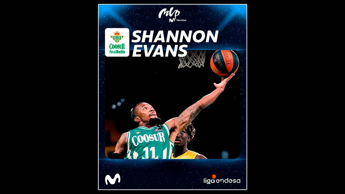 Shannon Evans, MVP Movistar de mayo