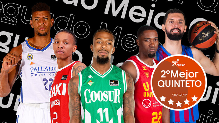 Segundo Mejor Quinteto de la Liga Endesa 2021-22