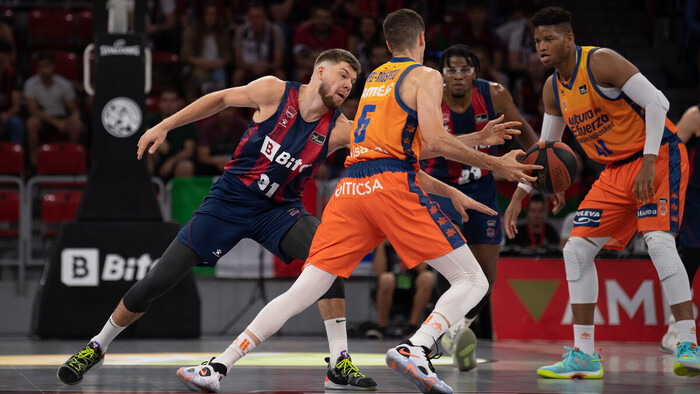Designación arbitral para el Valencia Basket - Bitci Baskonia