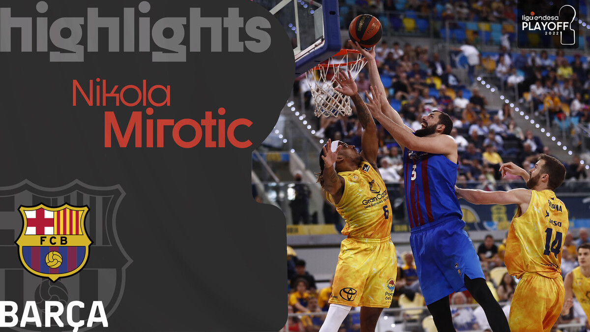 Nikola Mirotic guía al Barça a semifinales