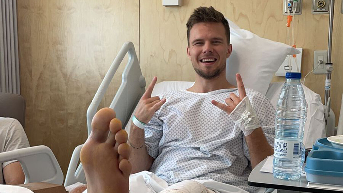 Martin Hermannsson, operado con éxito en la rodilla izquierda
