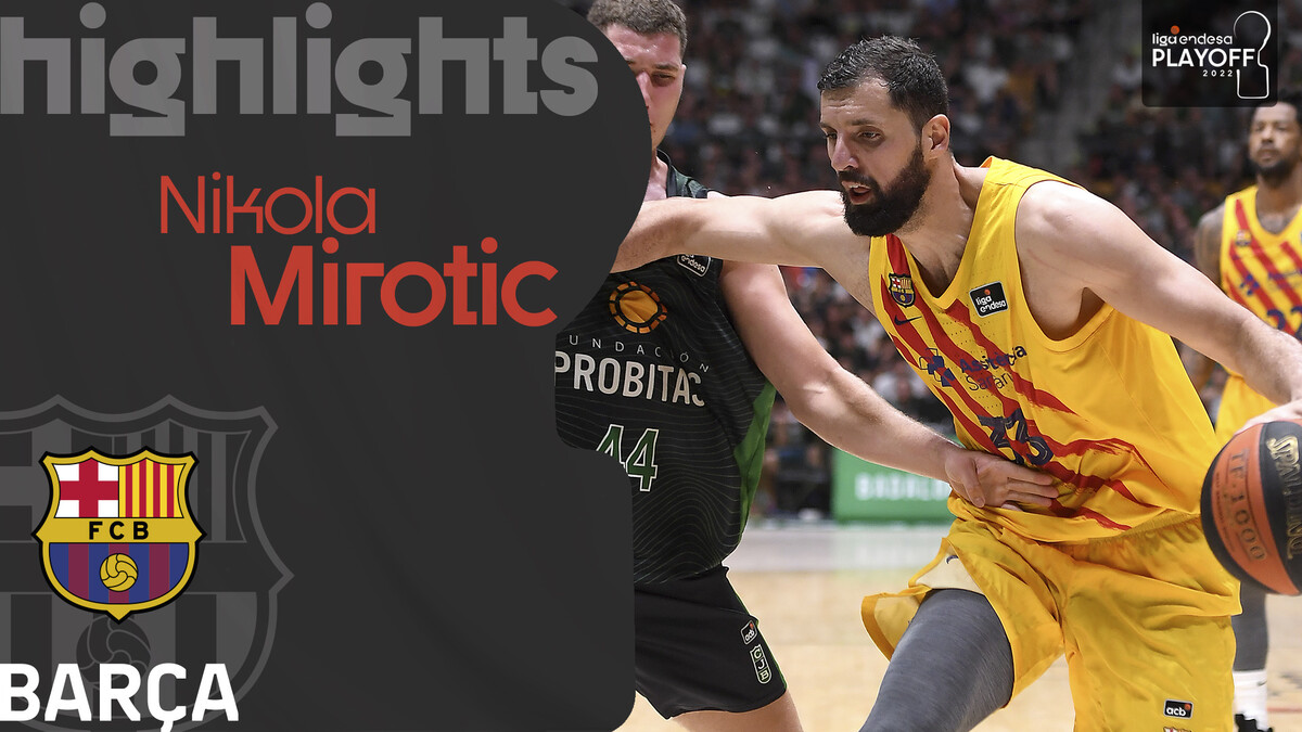 Nikola Mirotic se viste de líder: 18 puntos, 27 valoración