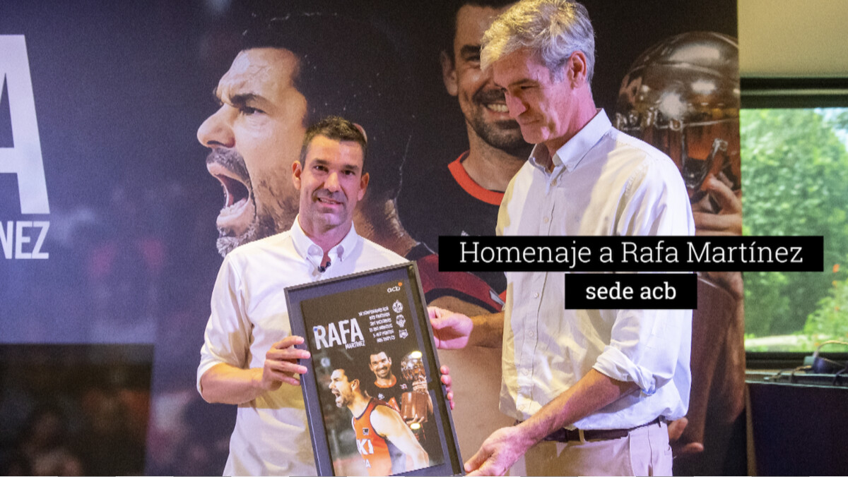 Homenaje a Rafa Martínez