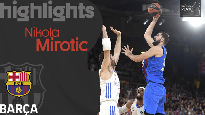 Nikola Mirotic incendia el Palau