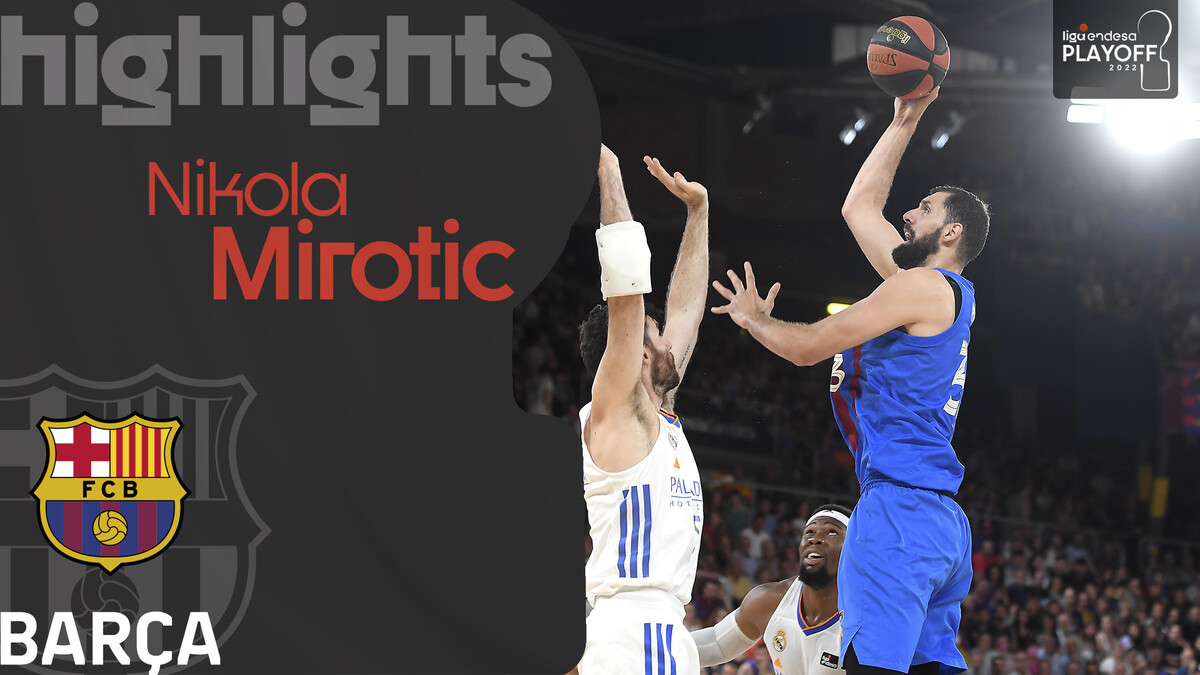 Nikola Mirotic incendia el Palau