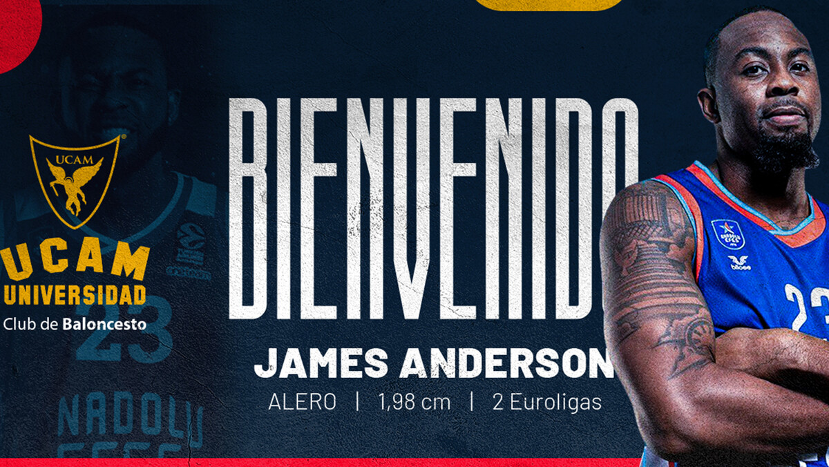 James Anderson, el bombazo del UCAM Murcia
