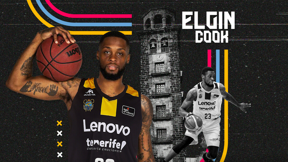 Elgin Cook, nuevo jugador de Lenovo Tenerife