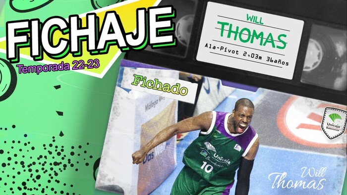 Will Thomas vuelve al Unicaja