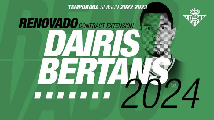 Dairis Bertans, verdiblanco hasta 2024