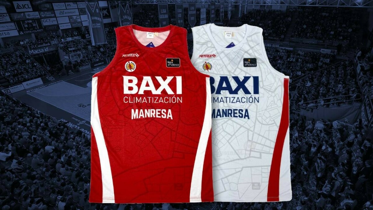 El BAXI Manresa ya tiene la camiseta 2022-23