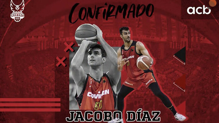 Jacobo Díaz jugará en la Liga Endesa con el Covirán Granada