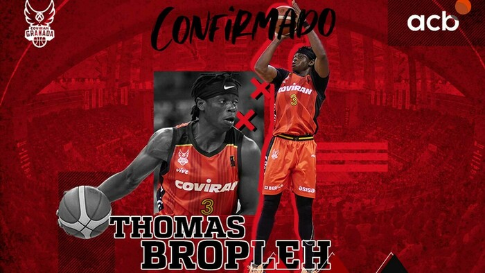 Thomas Bropleh seguirá en el Coviran Granada