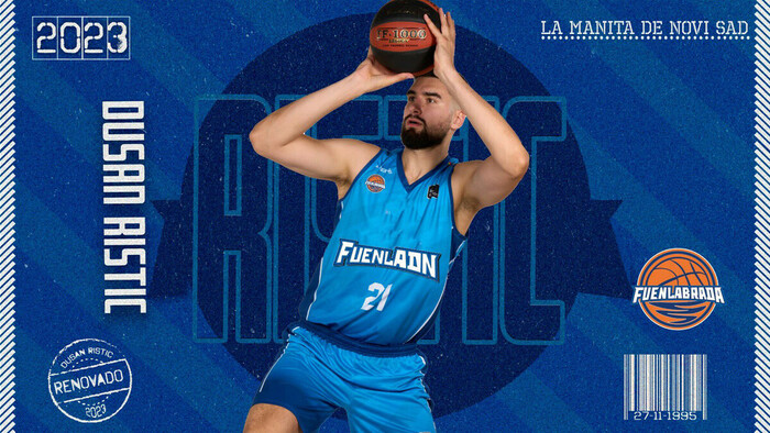 Dusan Ristic sigue una temporada más en Baloncesto Fuenlabrada