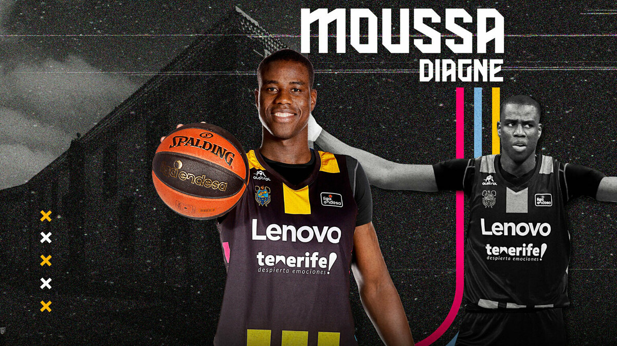 El Lenovo Tenerife ficha a Moussa Diagne