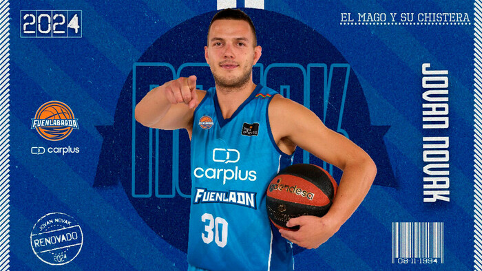 El “asistencialista” Jovan Novak seguirá en el Carplus Fuenlabrada