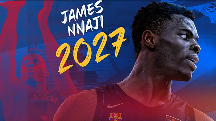 James Nnaji, culer hasta 2027