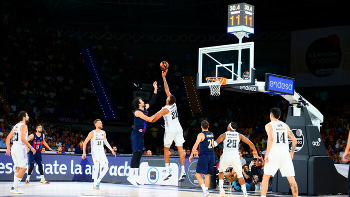 Edy Tavares rompe el récord histórico de valoración de la Supercopa Endesa