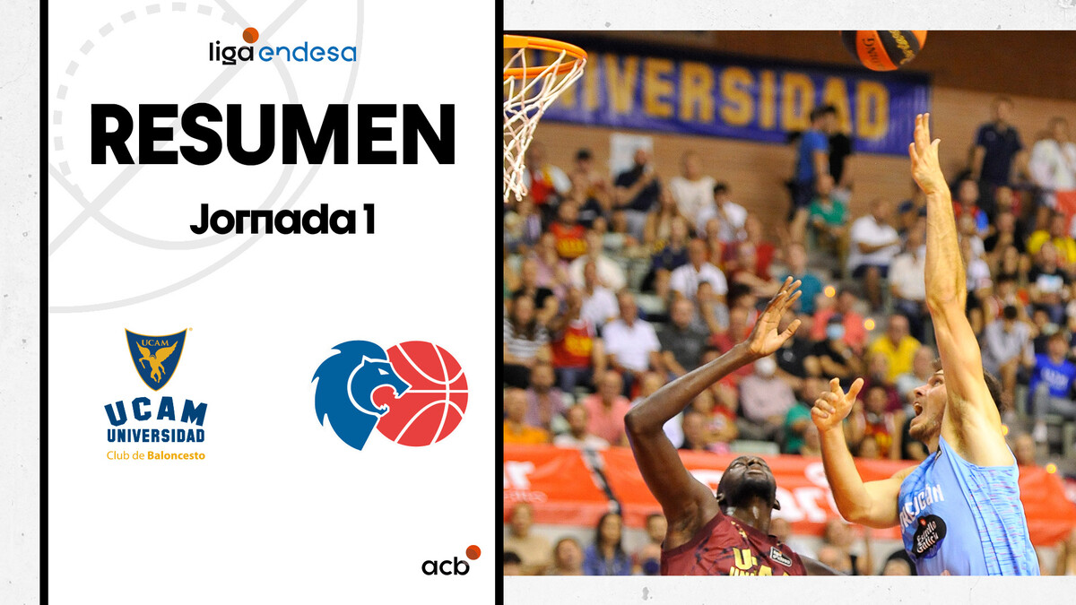 Resumen UCAM Murcia 70 - Río Breogán 84 (J1)