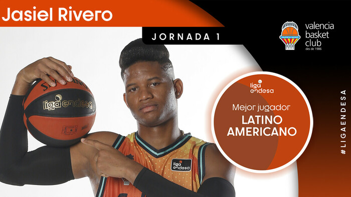 Jasiel Rivero, Mejor Latinoamericano de la Jornada 1